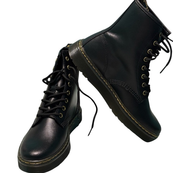Dr. Martens Zavala Air Wair Black Boots AW004 Women's Size 8 - Picture 9 of 10